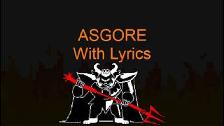 ASGORE With Lyrics |Undertale OST Cover|