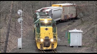 Screaming SD40-2's All the Way Up the Mountain on RBMN NRFF