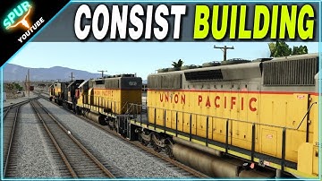 Building a Locomotive Consist | Run 8 Train Sim - RailDriver Gameplay (2025)
