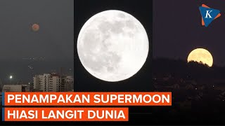 Download lagu Penampakan Supermoon 5 November 2025 Hiasi Langit Dunia, Terbesar Tahun Ini