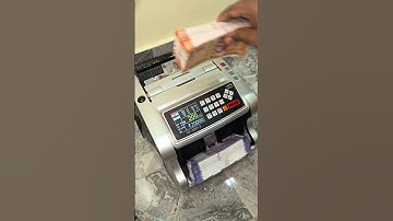 How Fast Can You Count Notes? #shorts #asmr