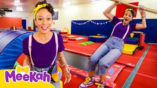 Meekah Learns Gymnastics! | Blippi and Meekah Best Friend Adventures | Educational Videos for Kids