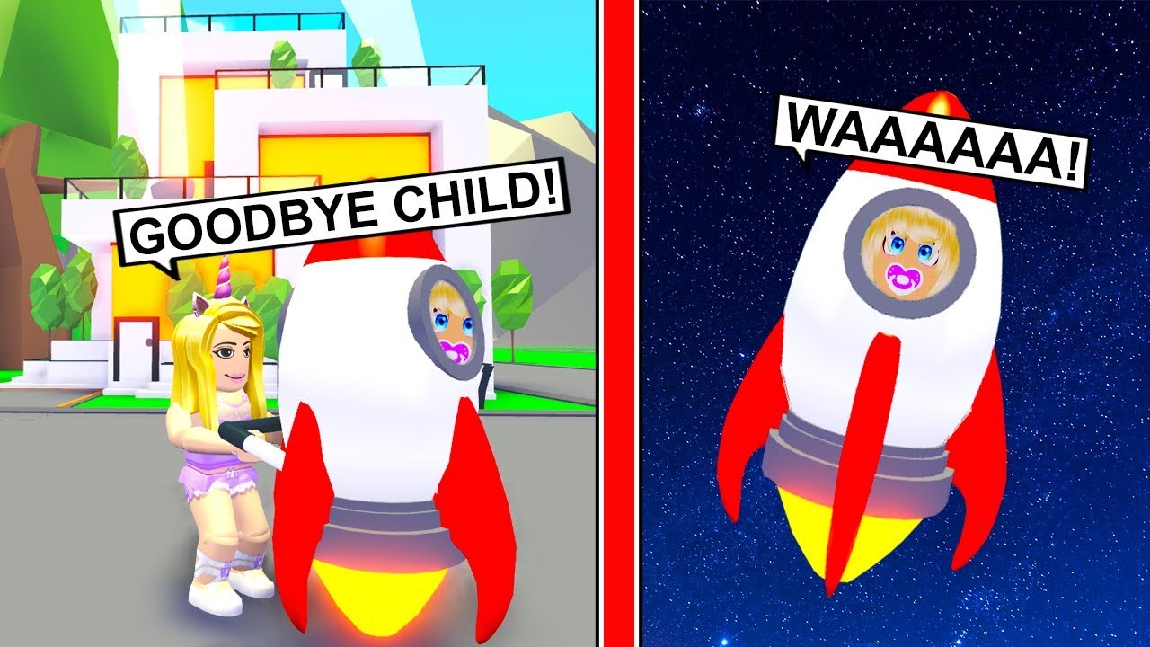 I Sent My Spoiled Child In A Rocket To Space In Adopt Me Roblox - roblox adopt me spoiled baby youtube spoiled baby adoption