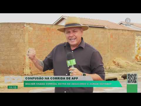 CONFUSÃO NA CORRIDA DE APP | MULHER CHAMA CORRIDA, ENTRA EM DESACORDO E AGRIDE MOTOBOY