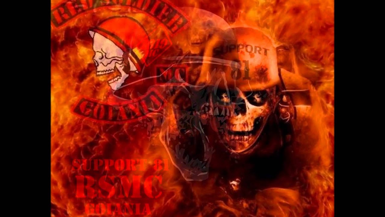 RED SOLDIERS MC - SUPPORT 81 GOIANIA.
