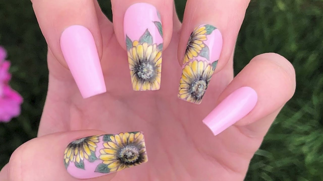 Sunflower Nail Art Step-by-Step: Hello Sunshine! | OPI