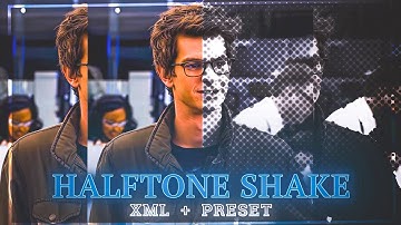 HALFTONE SHAKE + TRANSITION ☠️🔥 | Alight Motion