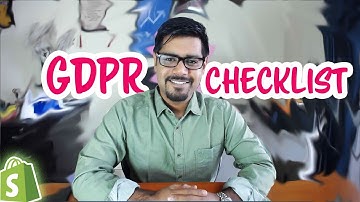 GDPR Compliance Checklist For Shopify Dropshipping Stores