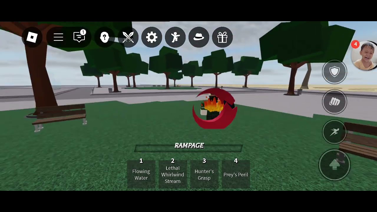 me playing tsb - YouTube