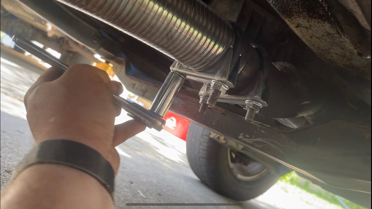 how to fix a cut catalytic converter