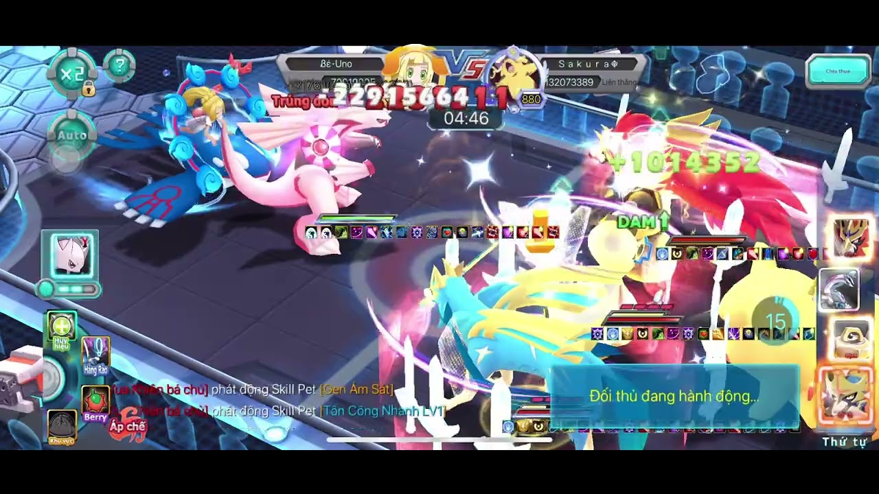 Poke Đại Chiến | Pk-Champion Tấn Công Nhanh Đại Chiến