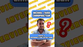 Différences chiro / ostéo / kiné
