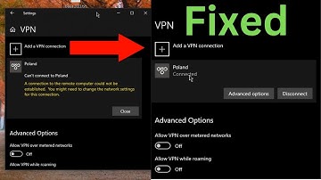 Connection To The Remote Computer Could Not be Established VPN Windows 10 FIXED!