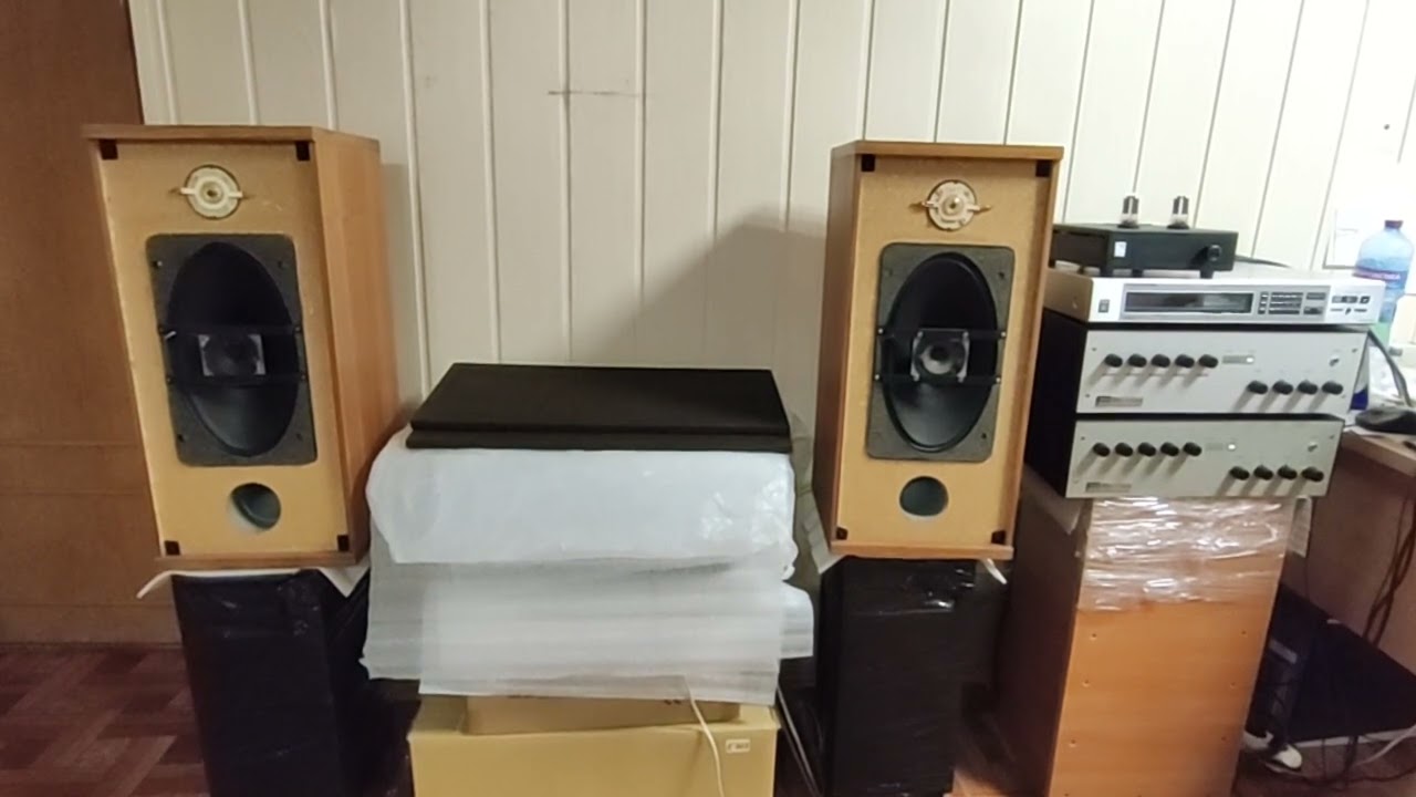 Telewatt E120N dual mono amplifier Klein+Hummel & PR Milestone MKII