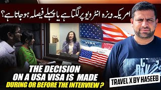 USA Visa Decision Before Interview ?  What Happens At The U.S. Visa Interview?