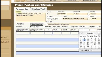 POS Cloud 13 Purchase List View