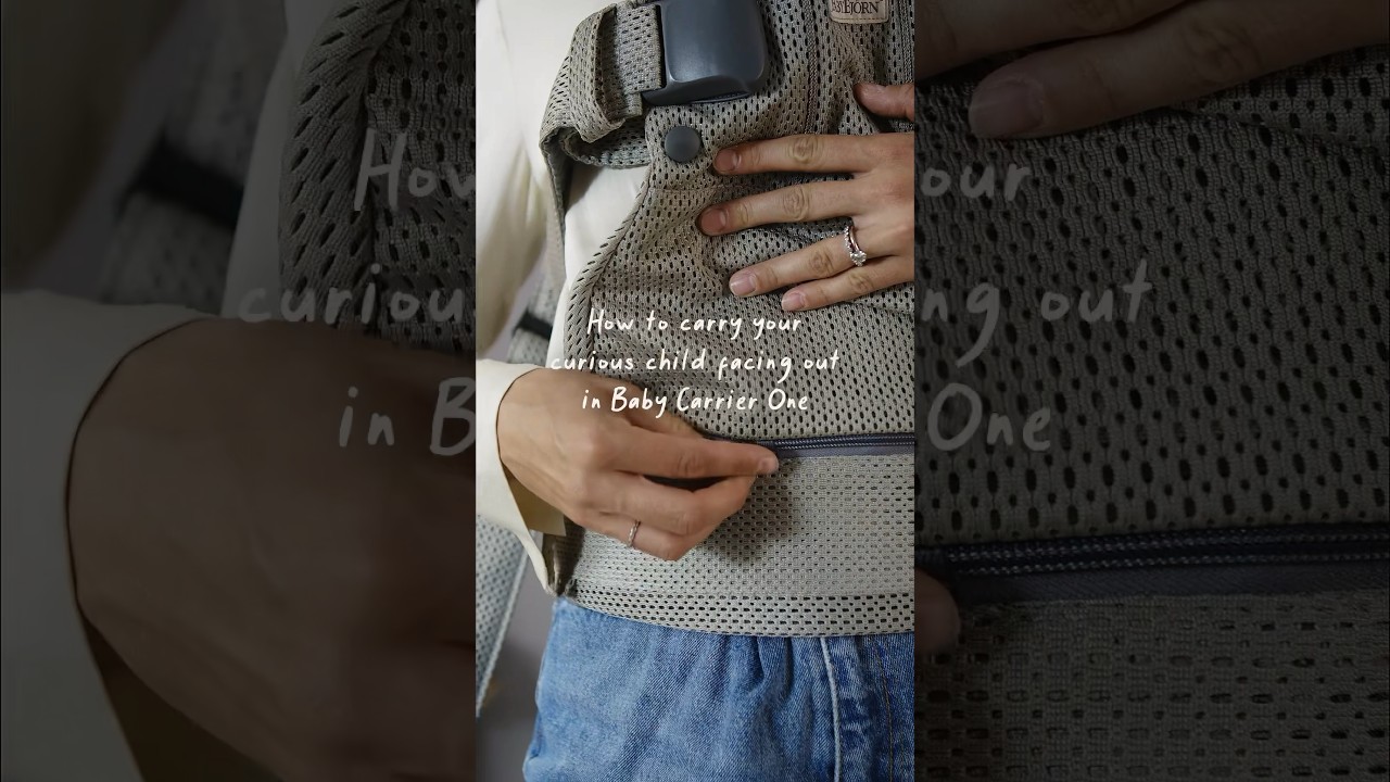 Unlock adventure!Carry your curious child facing out in our Baby Carrier One. Let exploration begin