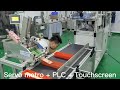 friction feeder connect package line auto sensor and feeding function machine