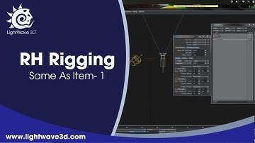 Lightwave 3D RH Rigging Same As Item 1