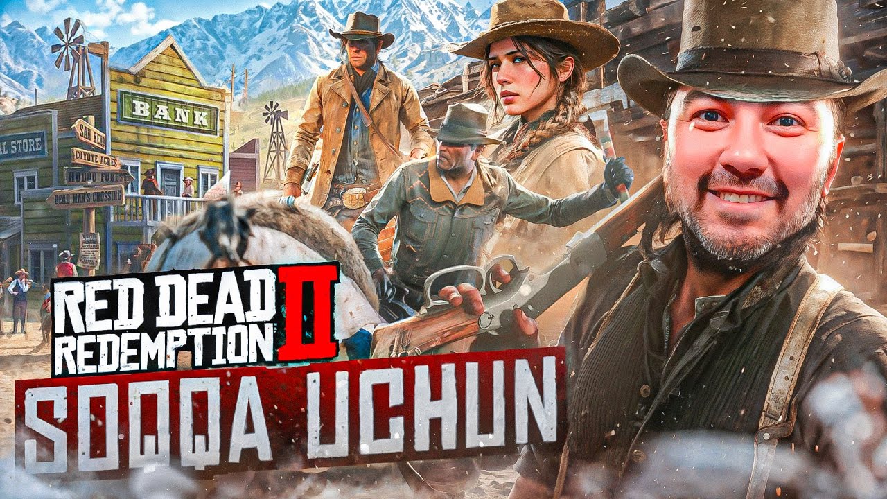 RED DEAD REDEMPTION 2 / SOQQA UCHUN! #1 / JONLI EFIR