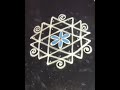 Star Rangoli Design 🖌️🖌️❇️ #rangoli ❇️