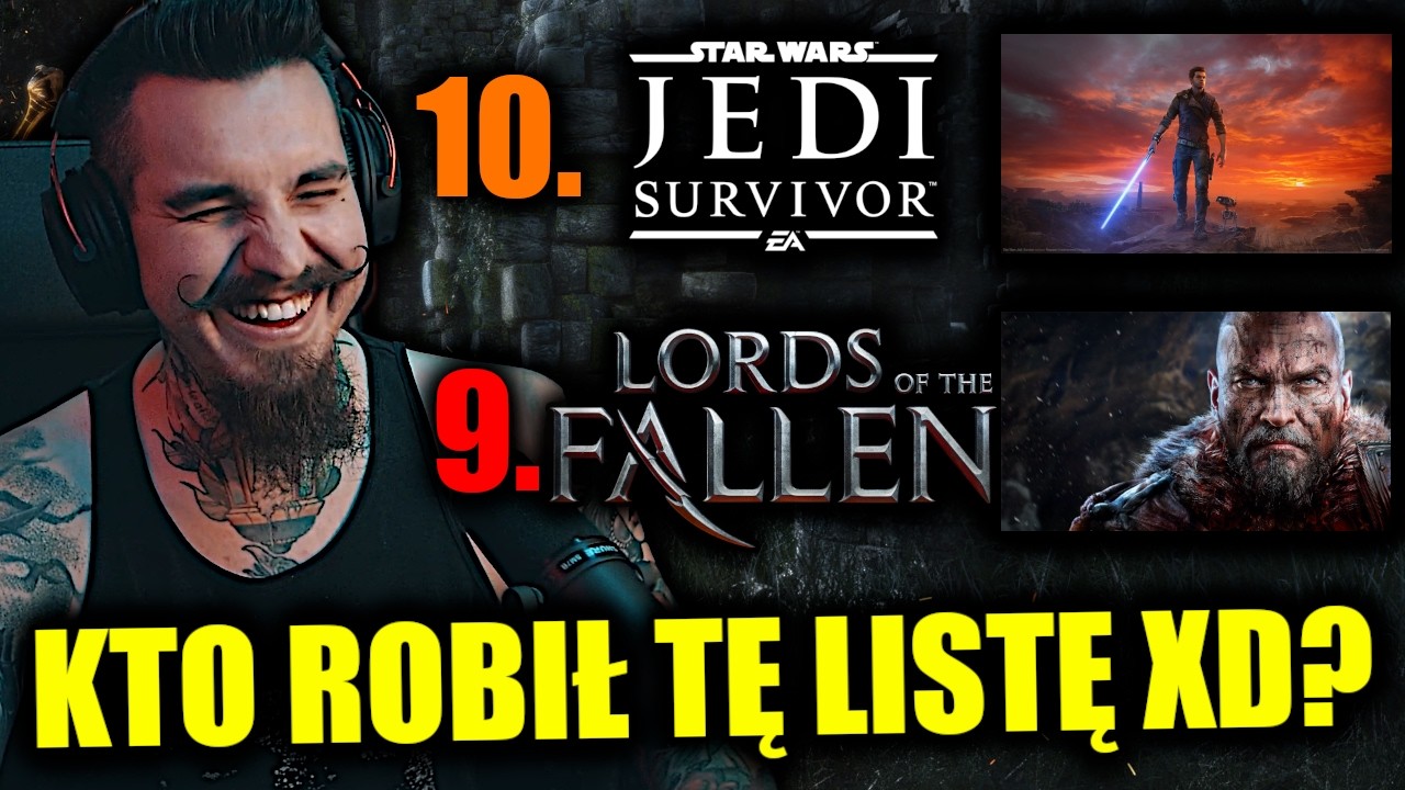 Obejrzałem Tier Listę Soulslikeów od IGN..