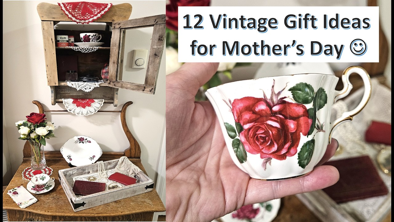 12 Vintage Style Gift Ideas That Make Mom Smile #mothersday2026