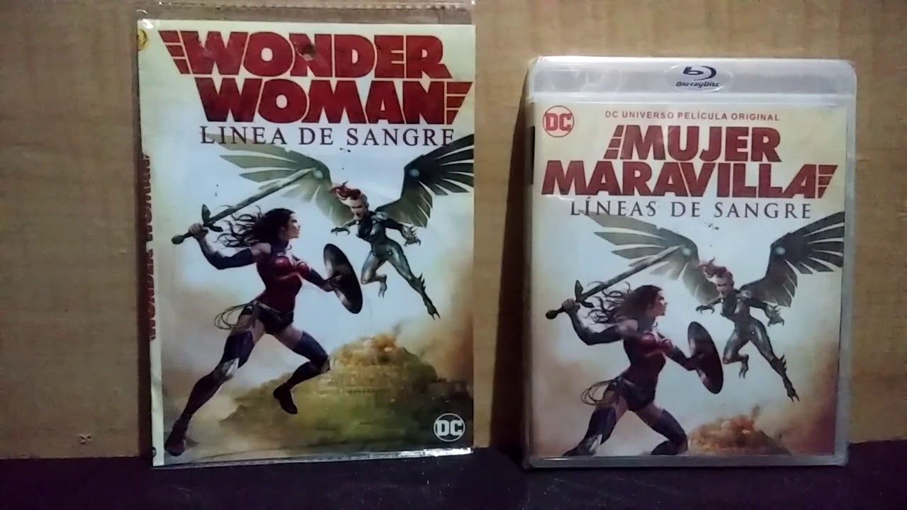 WONDER WOMAN BLOOD LINES_ blu ray + DVD ya dispible ( mujer maravilla líneas de sangre) YouTube WONDER WOMAN BLOOD LINES_ blu ray + DVD ya dispible ( mujer maravilla líneas de sangre) YouTube