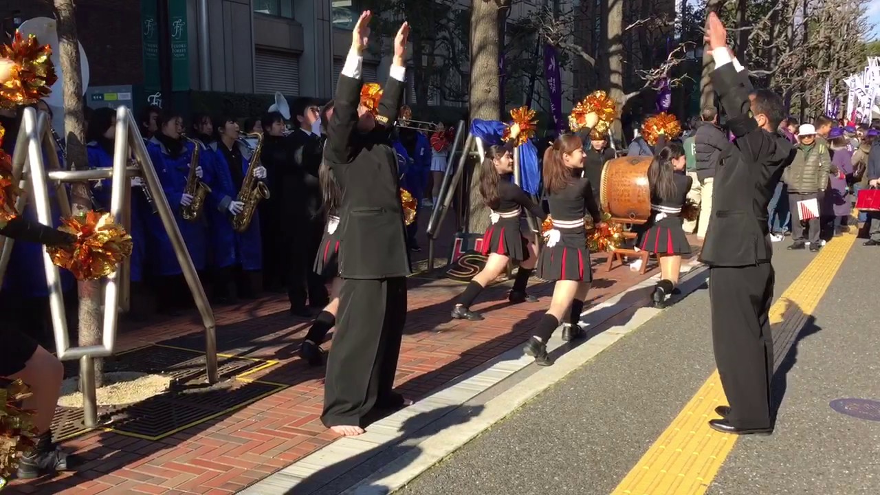 國士舘大學 應援團リーダー部 第93回箱根駅伝 Part1