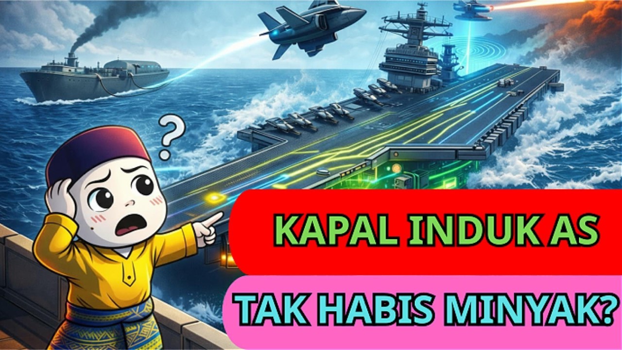 Bagaimana Kapal Induk Nuklear AS Bergerak 25 Tahun Tanpa Isi Minyak?