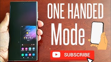 Samsung Galaxy S22 Ultra One Handed Mode|Scale Down The Display Size For Easier Control of the Phone