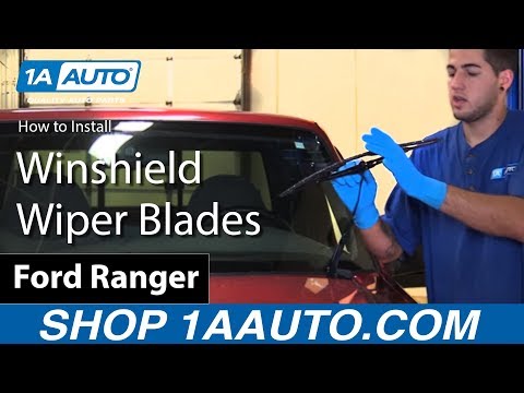 How to Replace Windshield Wiper Blades 83-12 Ford Ranger
