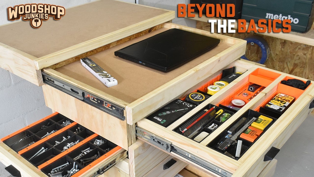 Измените свою маленькую мастерскую с помощью этого стола!