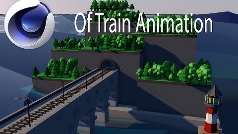 Train animation in Cinema 4D ► # Animation (Cinema 4D)