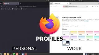 Profiles in Firefox, how to create a new profile, edit an existing one or delete a profile