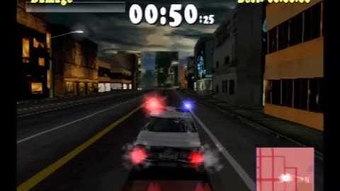 Driver 1 PS1 Cheats Secret Car And Speed Boost LOS ANGELES COP CAR