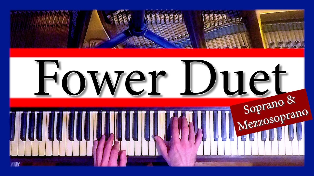 🌺 FLOWER DUET Karaoke 🌺 Dúo de las Flores 🎭 LAKME 🎭 DELIBES 🎙 Lakme