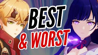 Ranking BEST to WORST Inazuma Characters! (Genshin Impact)