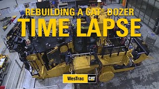 Rebuilding a Cat® Dozer  Time Lapse