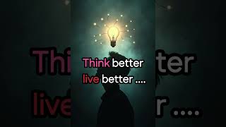 Your Thoughts Shape Your Future | Think Better, Live Better 🧠✨ #Psychology #PositiveThinking