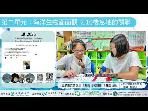  OSS G3-G5 2-10棲息地的關聯