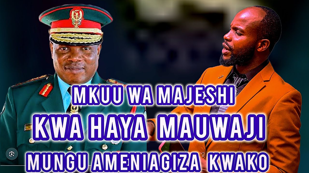 CASSIAN AMTUMIA UJUMBE MZITO MKUU WAMAJESHI TANZANIA MKUNDA 