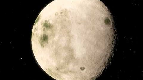 Earth and Moon in Space Engine