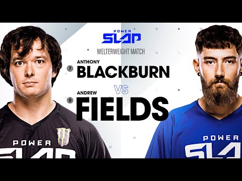 Anthony Blackburn vs Andrew Fieldss  Power Slap 5 Full Match