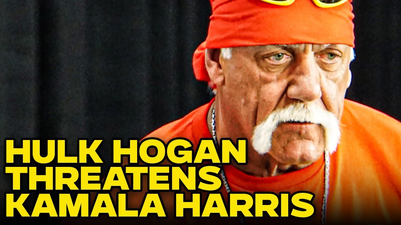 Trump-Loving Hulk Hogan Asks Crowd If He Should Assault Vice President Harris