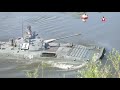 Форсирование водной преграды на БМП-2: эффектные кадры учений ЗВО