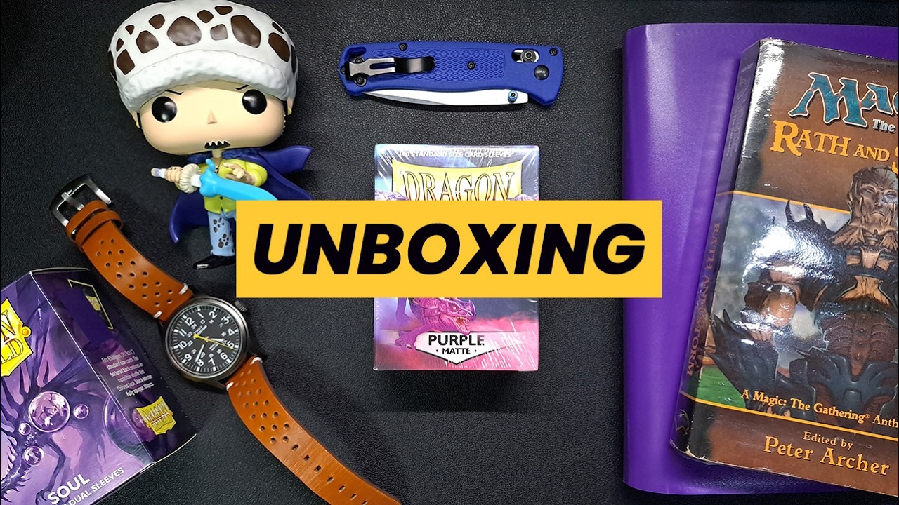 Unboxing Dragon Shield Purple Matte Sleeves – Quick Review & First Impressions!