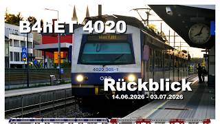 ÖBB B4hET 4020 - Kleiner Rückblick // 14.06.2026 - 03.07.2026