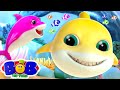 Baby Shark Song | Baby Shark Doo Doo | Shark Family | Nursery Rhymes & Kids Songs - Bob The Train