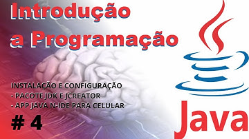 #4 -  Programação JAVA | Instalação  Jcreator e Java N-IDE Celular | Prof. Fabíola Ventavoli